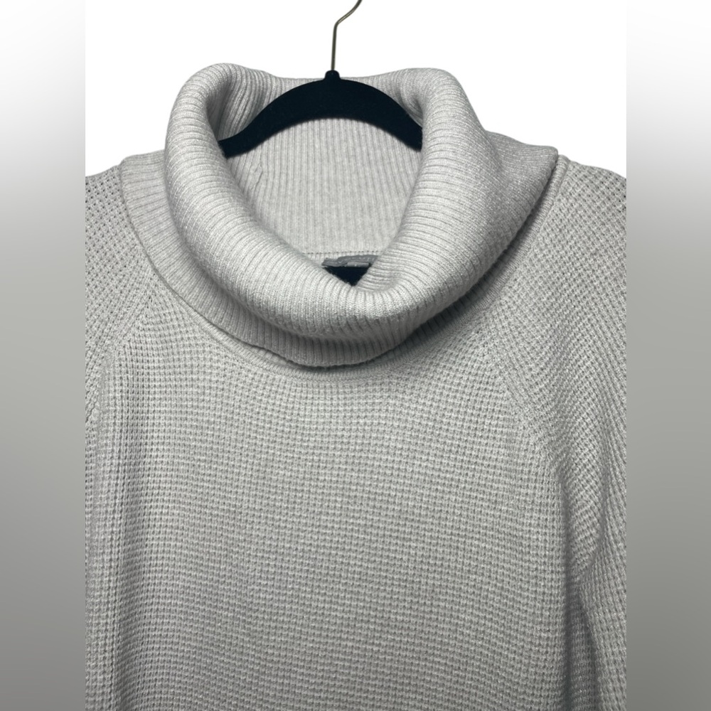 Waffle knit Cowl Neck Sweater - Picture 3 of 5